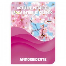 AMMORBIDENTE ACTI LIFE PETALI DI ROSA E FIORI DI CILIEGIO